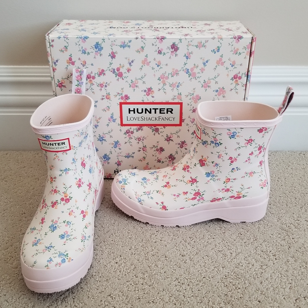 Hunter x LoveShackFancy Womens Play Boot